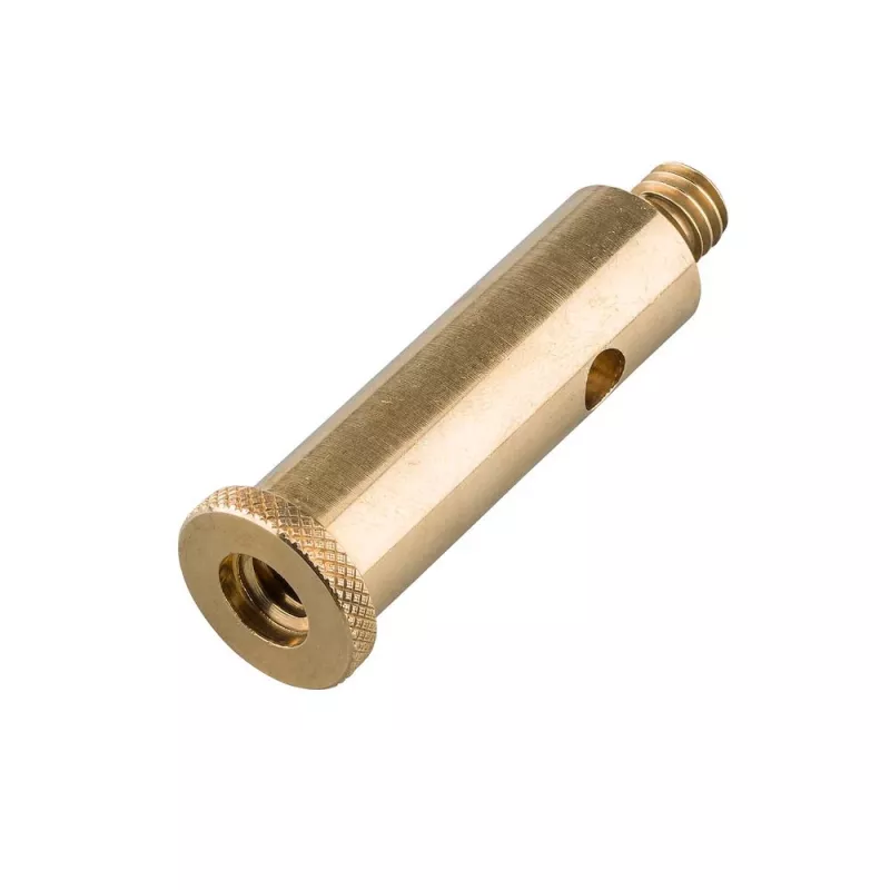 Adaptador espiga Manfrotto de 3/8 inch-16 UNC macho a 3/8 inch-16 UNC macho, 58 mm, dorado