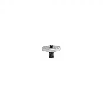 Plataforma adaptadora de montaje Manfrotto de 3/8 inch a 5/8 inch negra