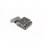 Manfrotto 323 Adaptador de liberación rápida con placa RC2 (200PL-14) - Negro