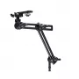 Brazo mini doble Manfrotto de 2 secciones con 143BKT