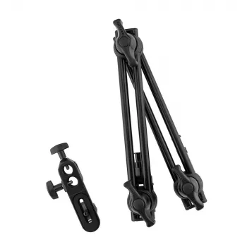 Brazo mini doble Manfrotto de 2 secciones con 143BKT
