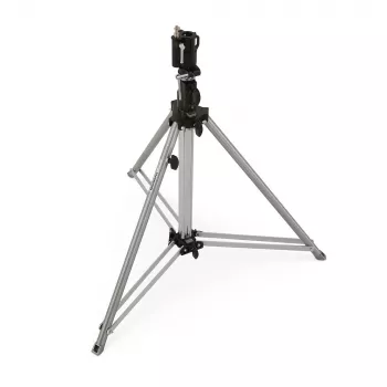 Pie de follow spot Manfrotto de acero cromado 070CSU