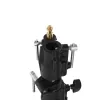 Pie de follow spot Manfrotto de acero cromado 070CSU