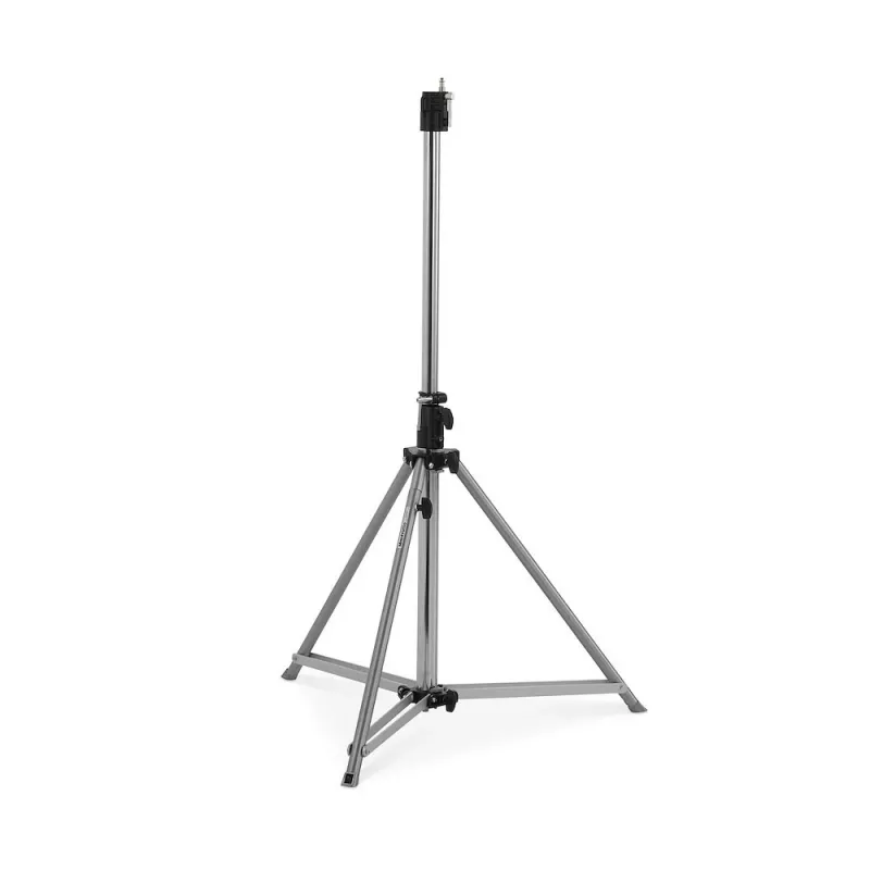 Pie de follow spot Manfrotto de acero cromado 070CSU