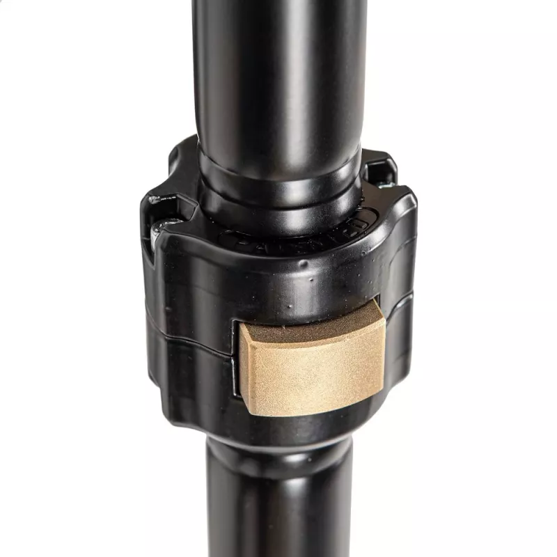 Pie de manivela super Manfrotto de acero negro