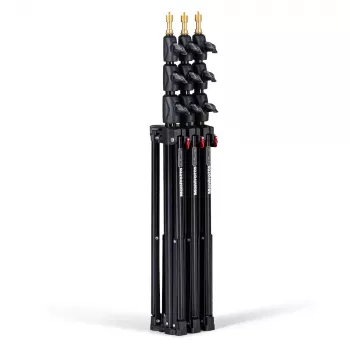Manfrotto 1051BAC x 3 Kit de soportes de luz compactos con bolsa