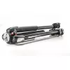 Manfrotto 055XPRO3 Trípode con 3 secciones, aluminio, negro