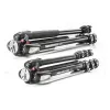 Manfrotto 055XPRO3 Trípode con 3 secciones, aluminio, negro