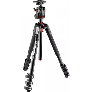Manfrotto MK190XPRO4-BHQ2 190XPRO4 kit de trípode de aluminio con rótula