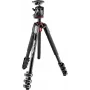 Manfrotto MK190XPRO4-BHQ2 190XPRO4 kit de trípode de aluminio con rótula
