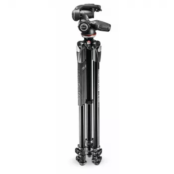 Manfrotto Serie 290 MK290XTA3-3W Trípode con rótula de 3 vías (negro)