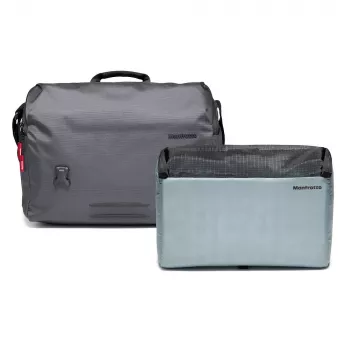 Bolsa para portátil Manfrotto Manhattan Messenger Speedy 30 Black 15,6