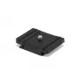 Manfrotto 200LT-PL-PRO Placa de liberación rápida (negra)