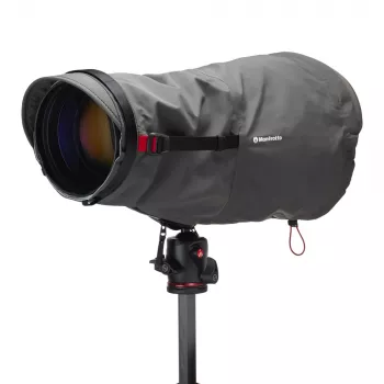 Funda protectora para cámara Manfrotto Pro Light Teleshield mediana negra