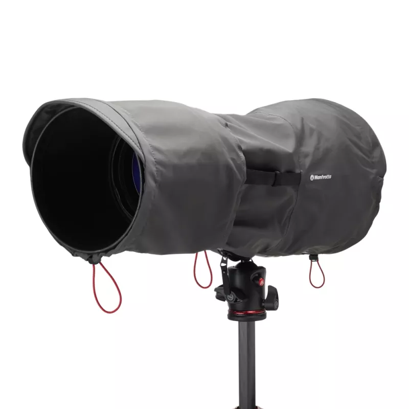 Funda protectora para cámara Manfrotto Pro Light Teleshield mediana negra
