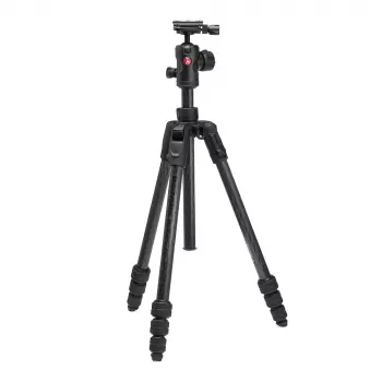Kit de trípode Manfrotto Befree Advanced AS Twist Carbono MKBFRTC4FB-BH
