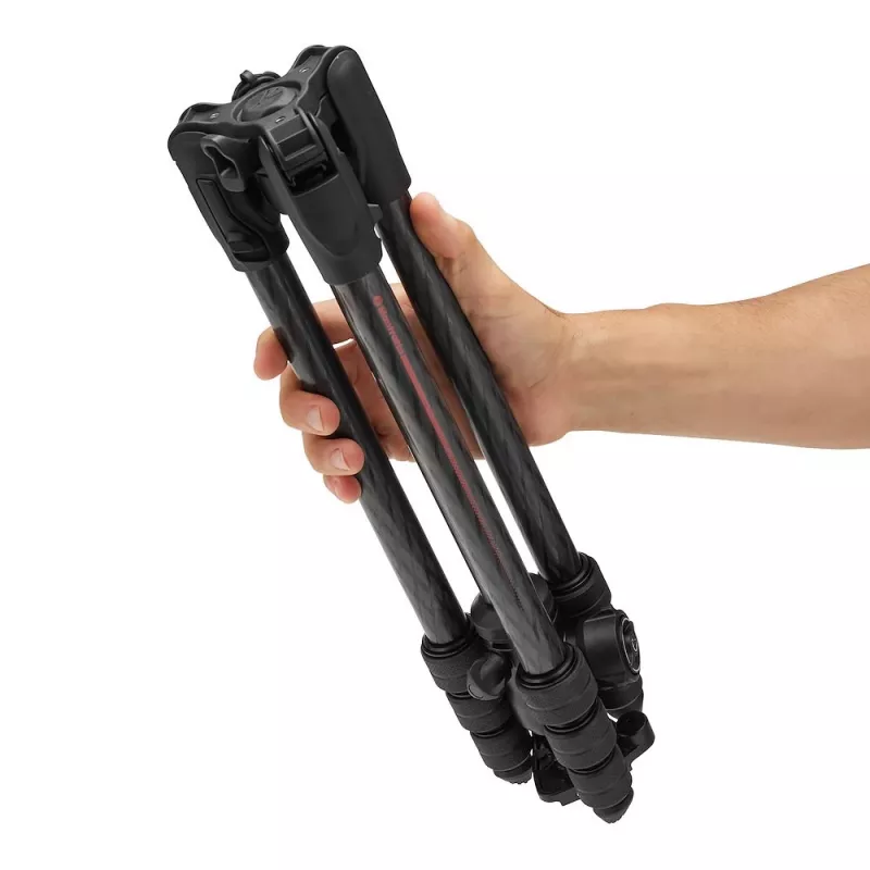 Kit de trípode Manfrotto Befree Advanced AS Twist Carbono MKBFRTC4FB-BH