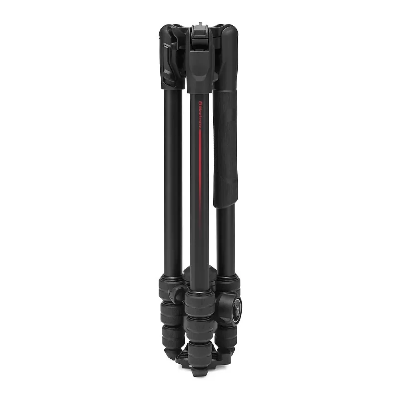 Kit de trípode Manfrotto BEFREE Advanced Twist AS con rótula de bola (aluminio, gris)