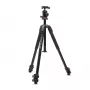 Trípode Manfrotto 190X de aluminio con rótula de bola 496RC2 (negro)
