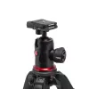 Trípode Manfrotto 190X de aluminio con rótula de bola 496RC2 (negro)