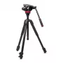 Manfrotto 055 Vídeo aluminio negro con cabeza 502AH
