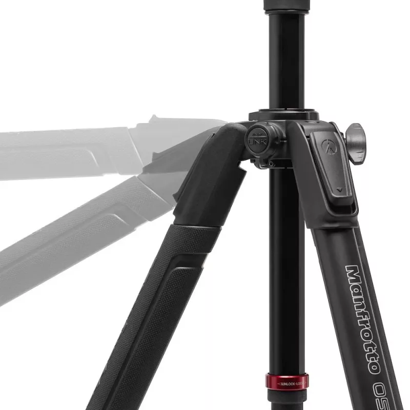 Manfrotto 055 Vídeo aluminio negro con cabeza 502AH