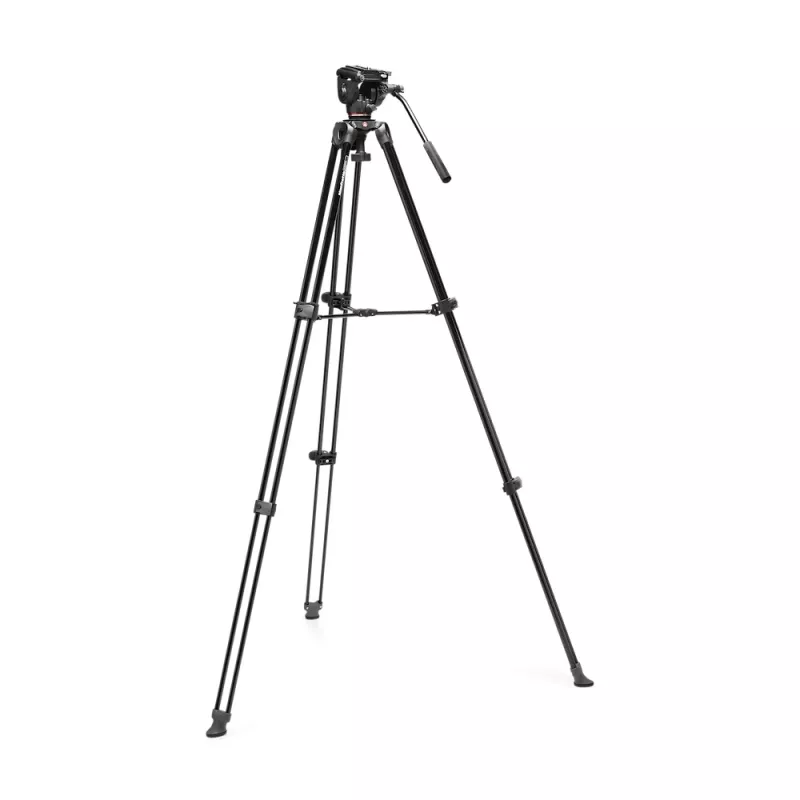 Set de trípode de vídeo Manfrotto MVT502AM con cabeza fluida 500X