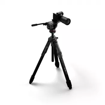 Trípode Manfrotto ONE de aluminio con cabeza fluida 500X