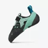 Scarpa Instinct VS Woman Pies de gato de escalada, Negro/Aqua, EU 35,5