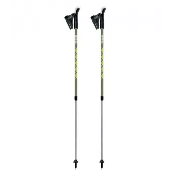Bastones de trekking de aluminio Gabel Ritmo - Verde