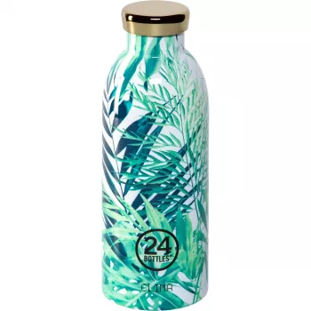 24BOTTLES Clima Bottle Lush 500 ml - Botella de agua de acero inoxidable con aislamiento al vacío de doble pared