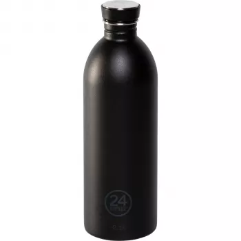 24Bottles Urban Bottle 1000 ml Tuxedo Black botella de agua reutilizable de acero inoxidable
