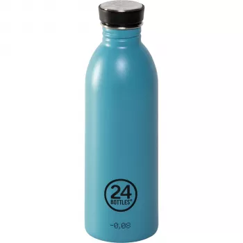 24Bottles Urban Bottle 500 ml Powder Blue botella de acero inoxidable con tapón de rosca