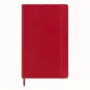 Moleskine Cuaderno Monochromatic Large Rojo Tapa blanda rayado 192 páginas 13x21 cm