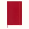 Moleskine Cuaderno Monochromatic Large Rojo Tapa blanda rayado 192 páginas 13x21 cm