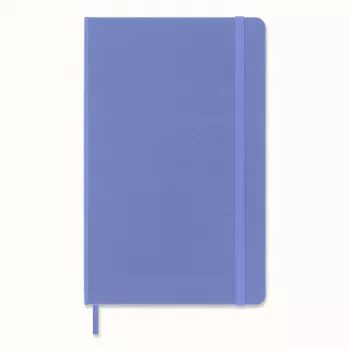 Cuaderno Moleskine Classic tapa dura Large A5 liso Hydrangea Blue