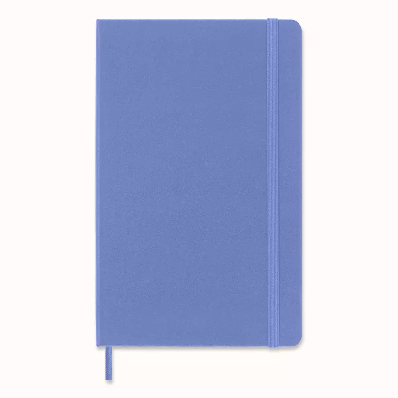 Cuaderno Moleskine Classic tapa dura Large A5 liso Hydrangea Blue