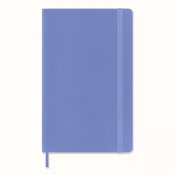 Moleskine Classic Cuaderno Large A5 rayado Hydrangea Blue tapa flexible