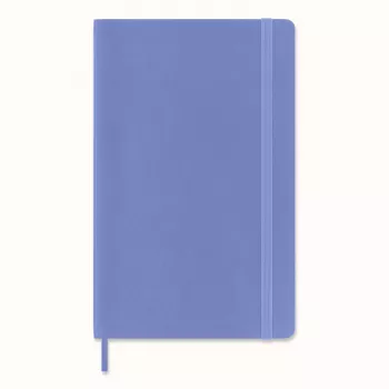 Moleskine Classic Cuaderno Large A5 rayado Hydrangea Blue tapa flexible