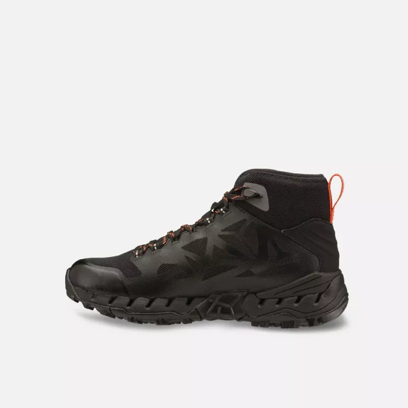 Zapatos de senderismo para mujer Garmont negro/rojo