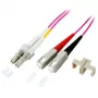 TECHLY cable de conexión de fibra óptica OM4 50/125 µm SC-LC dúplex 3m