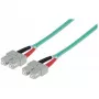 TECHLY cable de conexión de fibra óptica OM3 50/125 SC-SC dúplex 5m