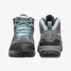 Zapatos de senderismo Scarpa Moraine Mid GTX para mujer, GORE-TEX, parte superior de nobuk y mesh, suela PRESA HIK-04, arctic, EU 37