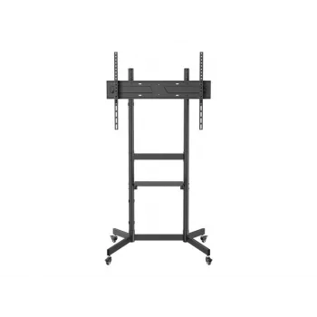 TECHLY soporte de suelo con balda para TVs LCD/LED/Plasma de 55-100 pulgadas