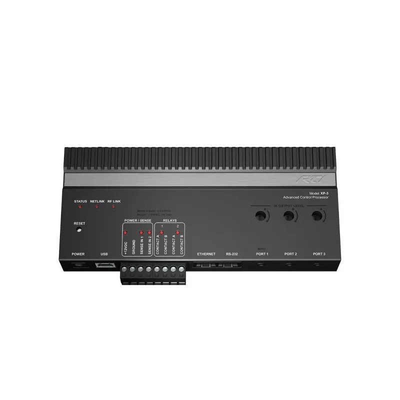 RTI XP-3 Procesador de control con RS232, IR, relés y E/S