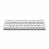 Satechi Slim EX1 Teclado Bluetooth para tres dispositivos con conmutador de modo Mac/Windows (Plata)