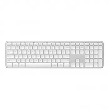 Satechi Slim EX3 Teclado inalámbrico Bluetooth para tres dispositivos con conmutador de modo Mac/Windows (Space Gray)