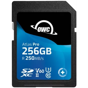 OWC Atlas Pro 256GB tarjeta SDXC UHS-II V60 Media Card - Extended Capacity SD (SDXC)
