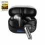 JLab Epic Pods auriculares True Wireless ANC con cancelación activa de ruido híbrida, Bluetooth 5.3, IP55, 50h de autonomía, negro