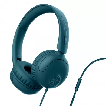 JLAB Audio Studio 2 auriculares on-ear con cable, micrófono y control de volumen